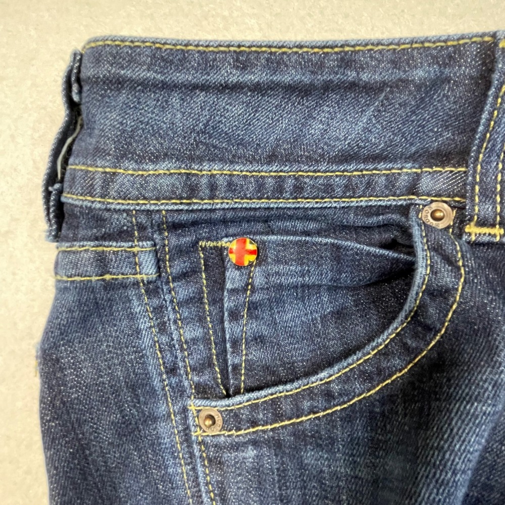 Hudson Jeans Womens Size 29 Low Rise Bootcut Stretch Denim Flap Pockets - Picture 5 of 10